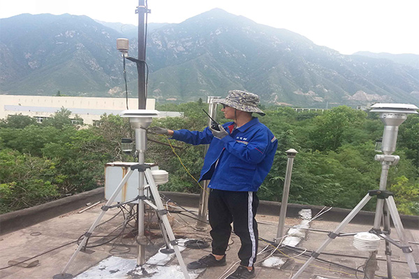 永济县电机厂环境空气质量自动检测站防雷检测